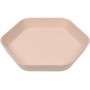 Plate Geo powder pink