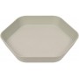 Plate Geo warm grey