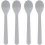 Spoon Set Geo grey-blue