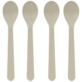 Spoon Set Geo warm grey
