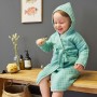 Muslin Bathrobe 2022 olive 24-36m.