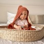 Muslin Hooded Towel milky