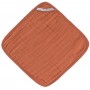 Muslin Washcloth Set 3 pcs rust