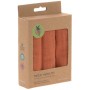 Muslin Washcloth Set 3 pcs rust