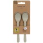 Spoon Set Geo warm grey