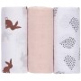 Swaddle Burp blanket 60x60 Little Forest rabbit