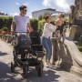 Duo combi pushchair - air chamber wheel grey