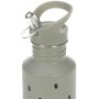 Bottle Stainless Steel Happy Prints light olive