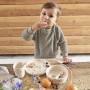 Dish Set PP/Cellulose Little Mateys spicy orange