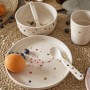 Dish Set PP/Cellulose Little Mateys spicy orange