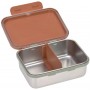 Lunchbox Stainless Steel Happy Prints caramel