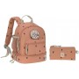 Mini Backpack Happy Prints caramel