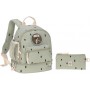 Mini Backpack Happy Prints light olive