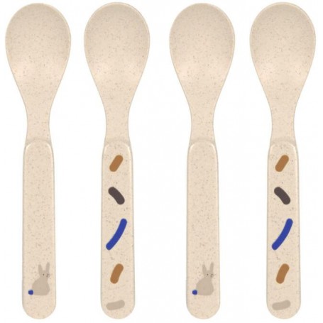 Spoon Set PP/Cellulose Little Mateys royal blue