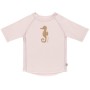 Short Sleeve Rashguard seahorse light pink 13-18 mon.