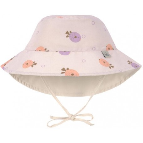 Sun Protection Bucket Hat fish light pink 19-36 mon.