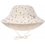Sun Protection Bucket Hat pebbles multic./milky 19-36 mon.