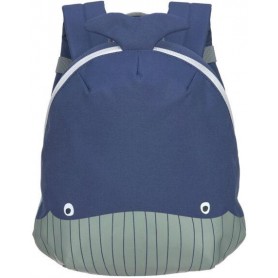 Tiny Backpack About Friends whale dark blue