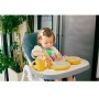 INTERBABY | JÍDELNÍ SET silikonový - okrový