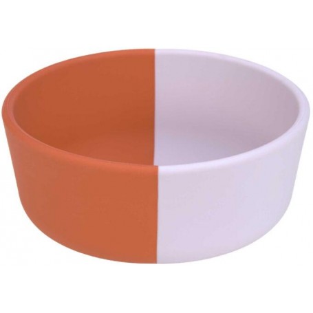 Bowl Silicone Happy Rascals Heart lavender