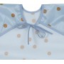 Long sleeve Bibs Happy Rascals Smile sky blue