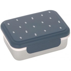 Lunchbox Stainless Steel Happy Prints midnight blue