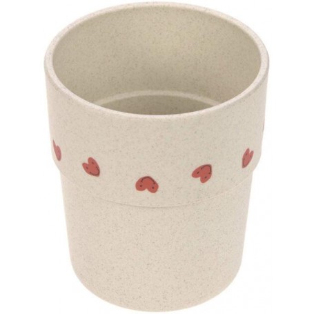 Mug PP/Cellulose Happy Rascals Heart lavender