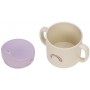 Sippy Cup PP/Cellulose Happy Rascals Heart lavender