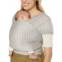 ERGOBABY | ŠÁTEK/Aura Sustainably Sourced Knit Baby Wrap - Grey Stripes