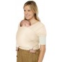 ERGOBABY | ŠÁTEK/Aura Sustainably Sourced Knit Baby Wrap - Cream