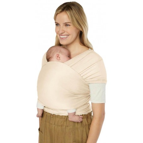 ERGOBABY | ŠÁTEK/Aura Sustainably Sourced Knit Baby Wrap - Cream