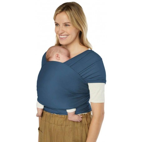 ERGOBABY | ŠÁTEK/Aura Sustainably Sourced Knit Baby Wrap - Twilight Navy