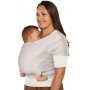 ERGOBABY | ŠÁTEK/Aura Sustainably Sourced Mesh Baby Wrap - Soft Grey