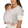 ERGOBABY | ŠÁTEK/Aura Sustainably Sourced Mesh Baby Wrap - Soft Grey