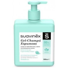 SUAVINEX| Pěnový gel - šampon s vůní Baby Cologne - 500 ml