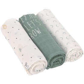 Swaddle Heav. Soft 80x80 Gard. Explo. boys