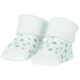 BAM BAM Ponožky organické sada bílá/puntíky