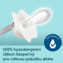 Canpol babies set symetrických silikonových dudlíků Light touch 0-6m ROYAL BABY modrý