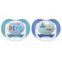 Philips AVENT Šidítko Ultra air text 6-18m chlapec, 2 ks