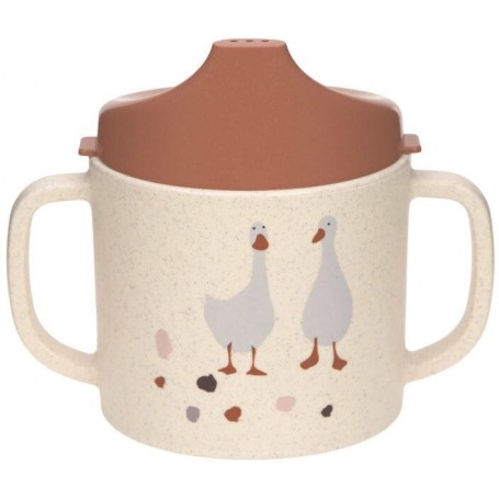 Sippy Cup PP/Cellulose Tiny Farmer Sheep/Goose nature