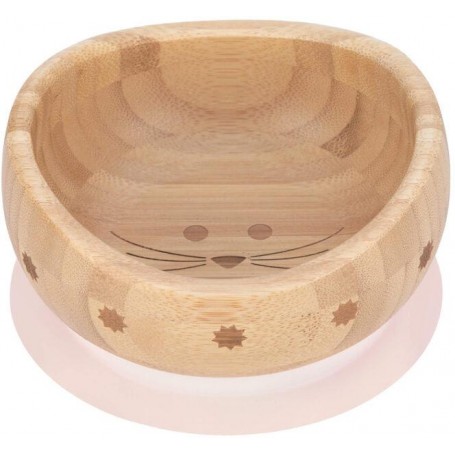 Bowl Bamboo Wood Little Chums mouse