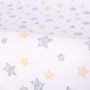 CEBA Potah na přebalovací podložku 50 x 70-80 cm 2 ks Light Grey+Yellow Stars