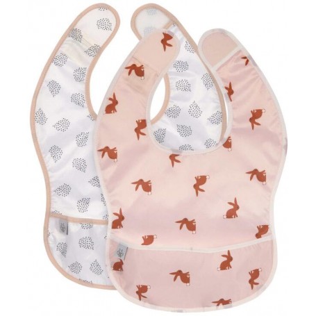 Lightweight Bib Little Forest rabbit