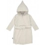 Muslin Bathrobe milky 24-36m.