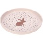 Plate PP/Cellulose Little Forest rabbit