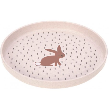 Plate PP/Cellulose Little Forest rabbit