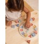 Little Dutch Hodiny s puzzle kostkami