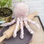 NATTOU První hračka miminka hrající chobotnička PIU PIU Lapidou