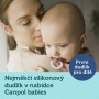 Canpol babies Set symetrických silikonových dudlíků Light touch 6-18m SLEEPY KOALA modrý