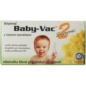 Baby-Vac 2 Arianna Ergonomic s čisticím kartáčkem